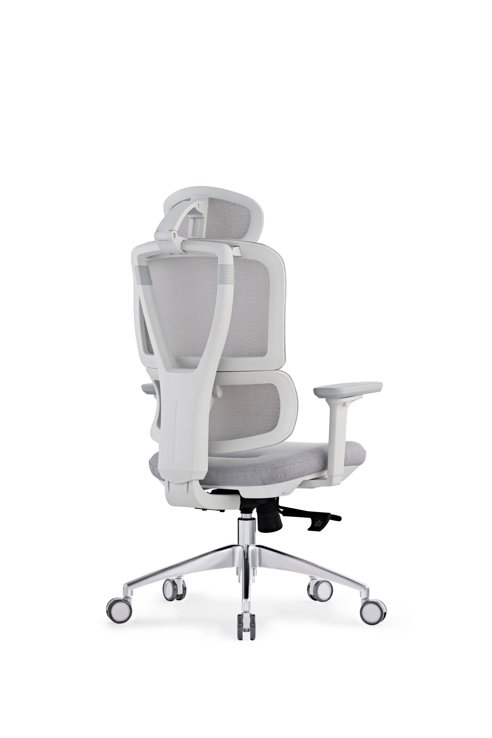 silla-ejecutiva-fritz-cabecera-ajustable-gris-malla-comoda